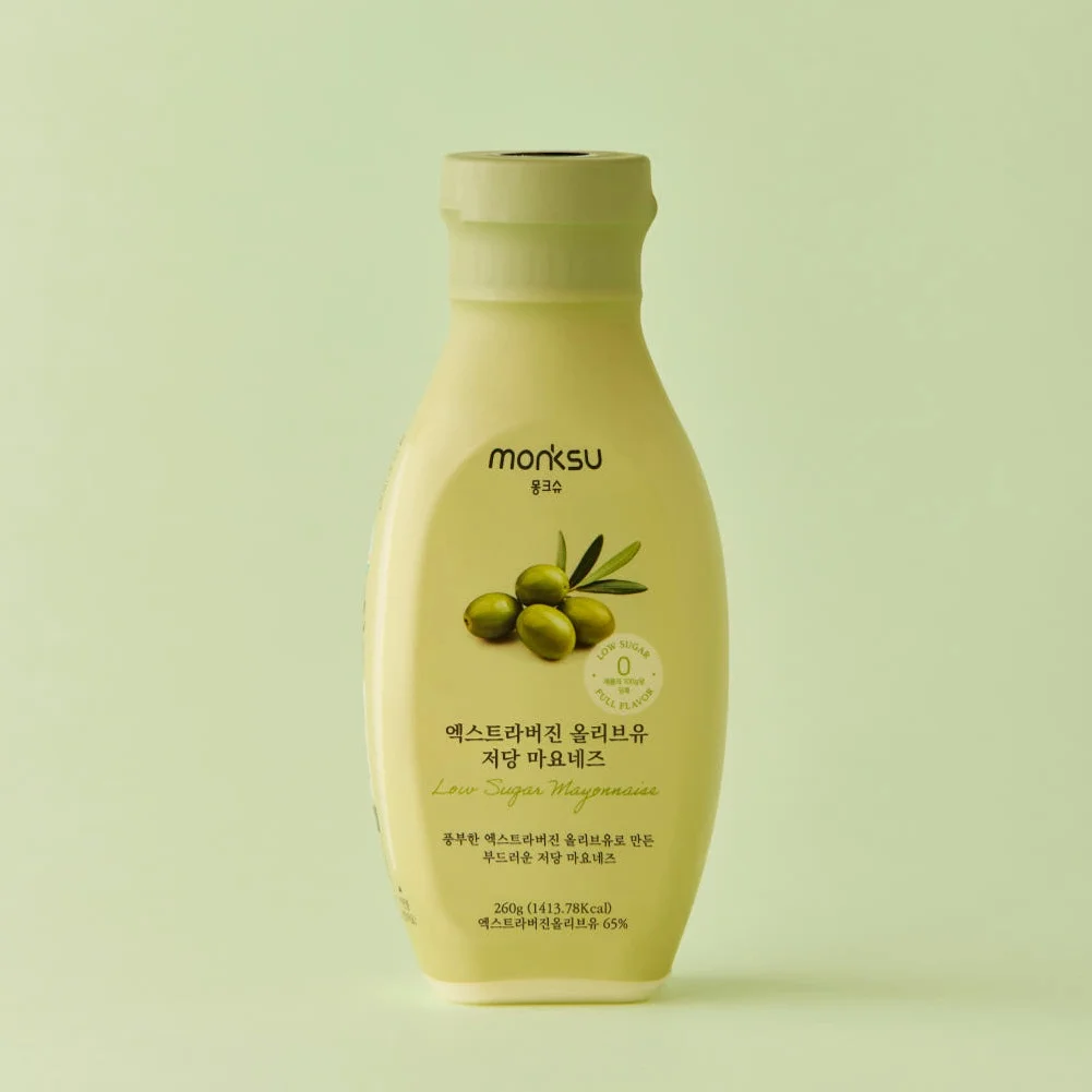 몽크슈 저당 엑스트라버진 올리브유 마요네즈 소스 올리브오일 65%함유 260g [원산지:상세설명에 표시] 상세 이미지 7
