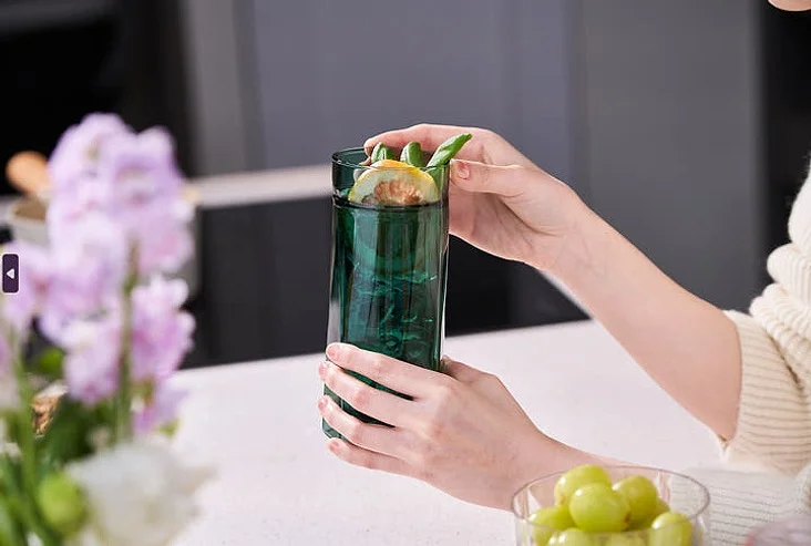 피른 키데 글라스 더블월 이중 내열 카페 커피 잔 유리컵 420ml, 2개, 크리스탈 클리어 상세 이미지 1