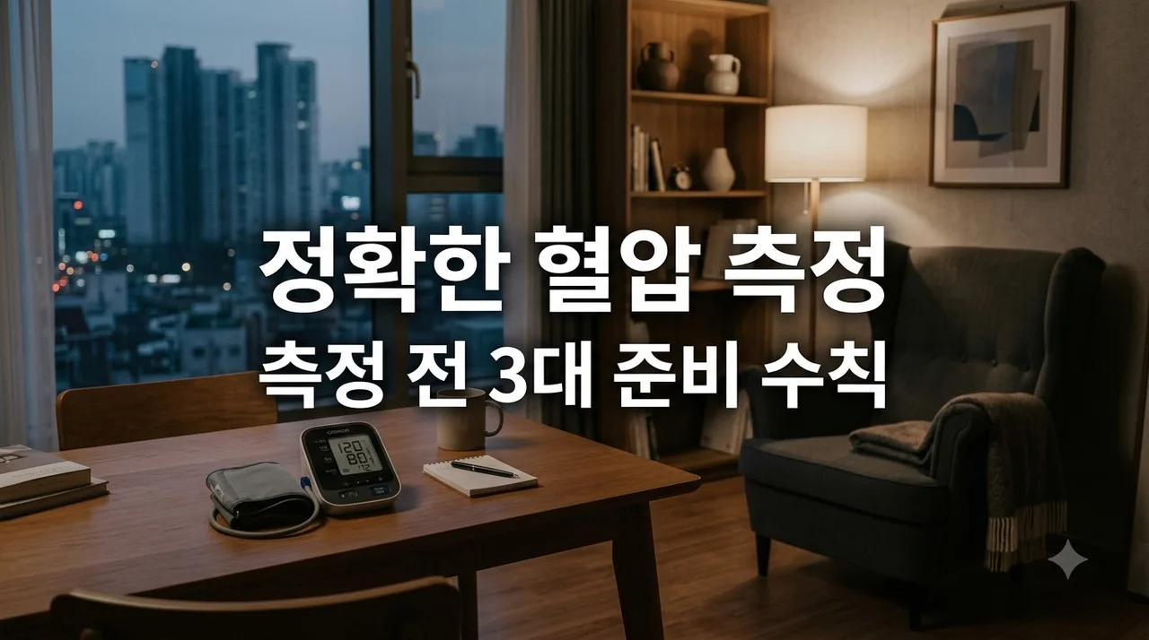 혈압 측정 전 커피·운동·휴식, 정확도를 높이는 준비 순서 가이드