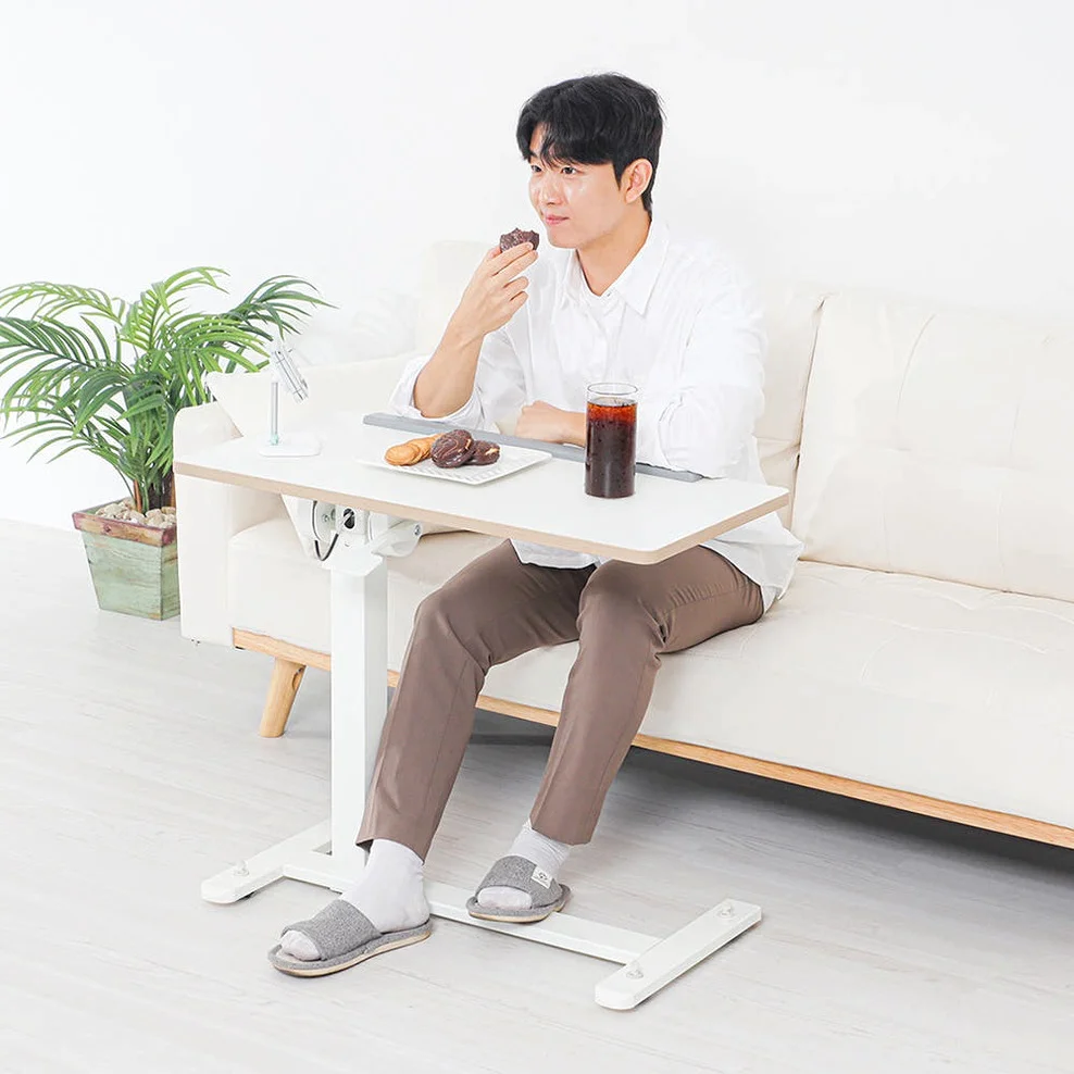핏쳐 락기능 이동식 상판 양방향 높이 각도 조절 소파 침대 보조 사이드 테이블 TS3 상세 이미지 2