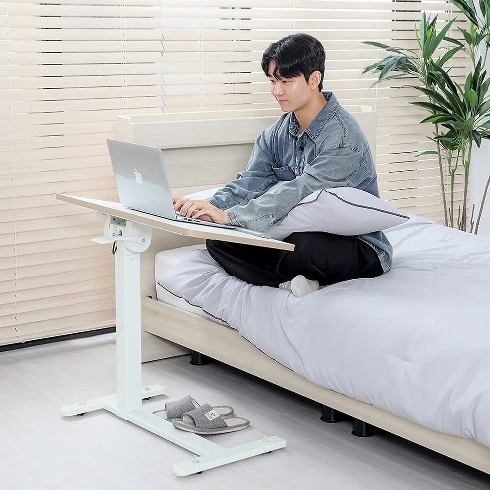 핏쳐 락기능 이동식 상판 양방향 높이 각도 조절 소파 침대 보조 사이드 테이블 TS3 상세 이미지 4