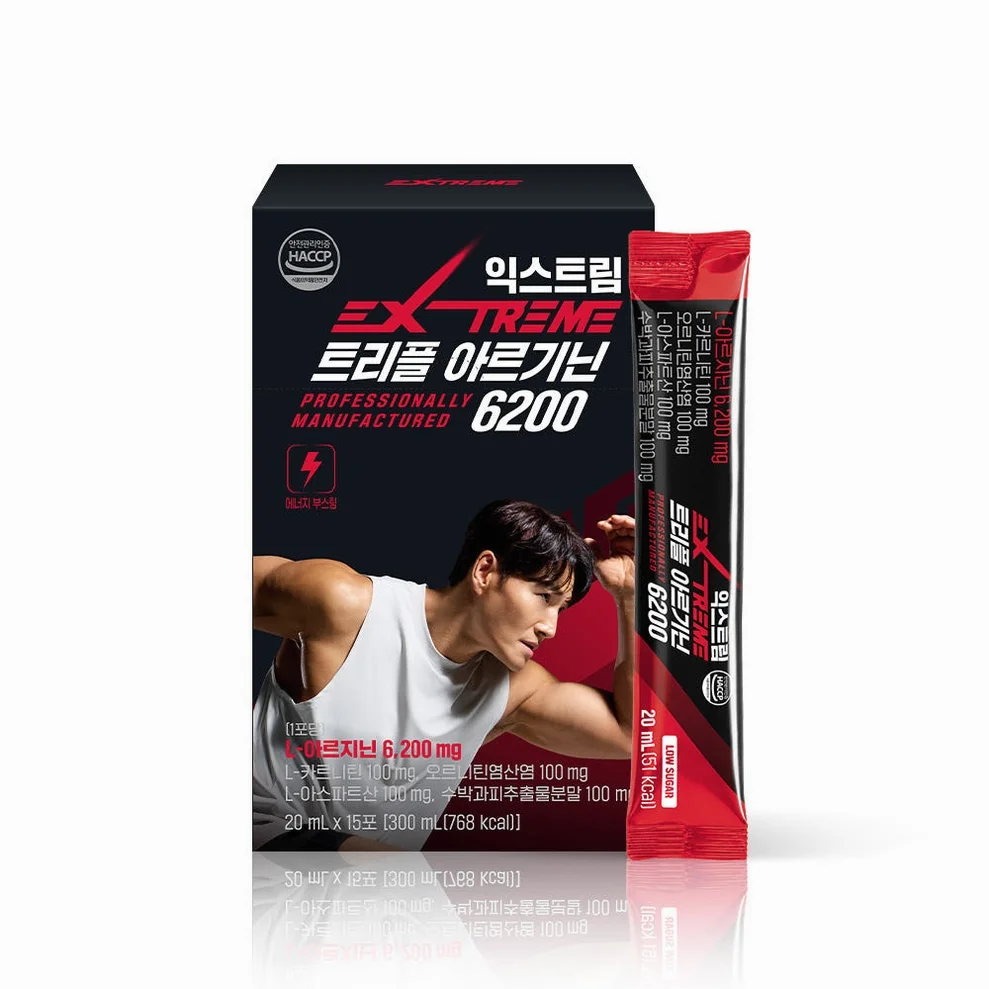 익스트림 김종국 트리플 아르기닌 6200 30포, 1개 [원산지:상세설명에 표시] 상세 이미지 1