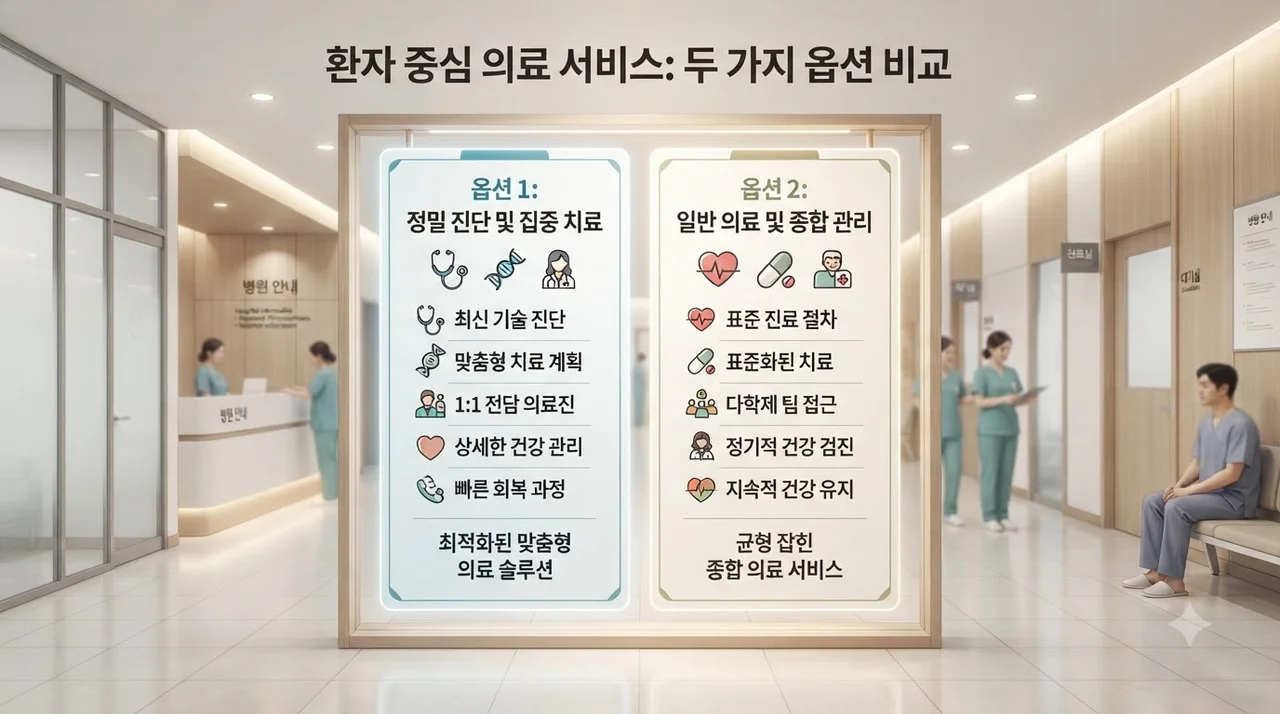 일반 정신건강의학과 진료와 치료보호 제도의 차이점