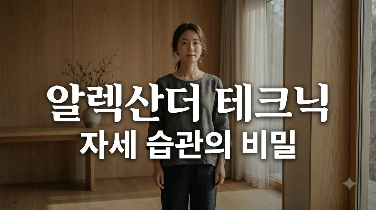 알렉산더 테크닉이란? 자세 습관을 알아차릴 때 주의할 점