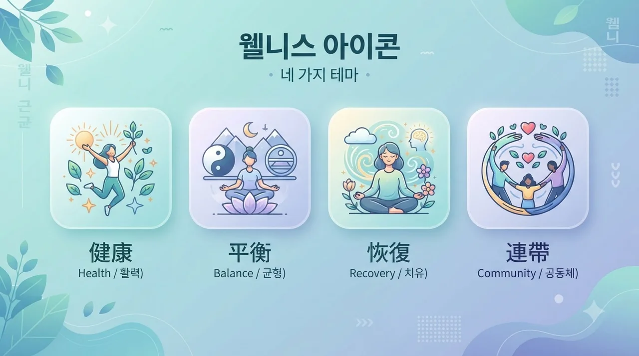 4대 중독 지원 영역과 주요 핵심 서비스 한눈에 보기