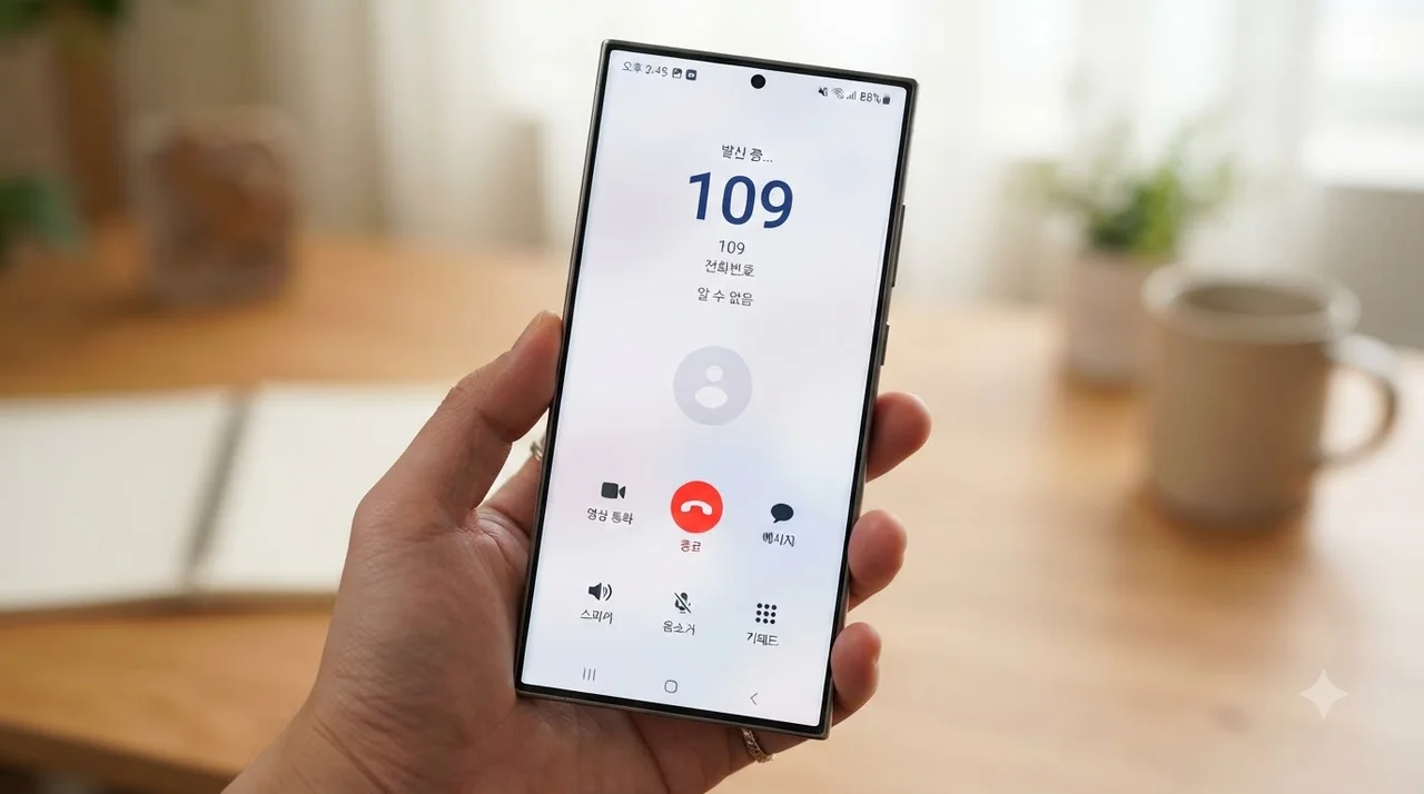 2026년 10월 109 긴급전화 지정 핵심 변경점