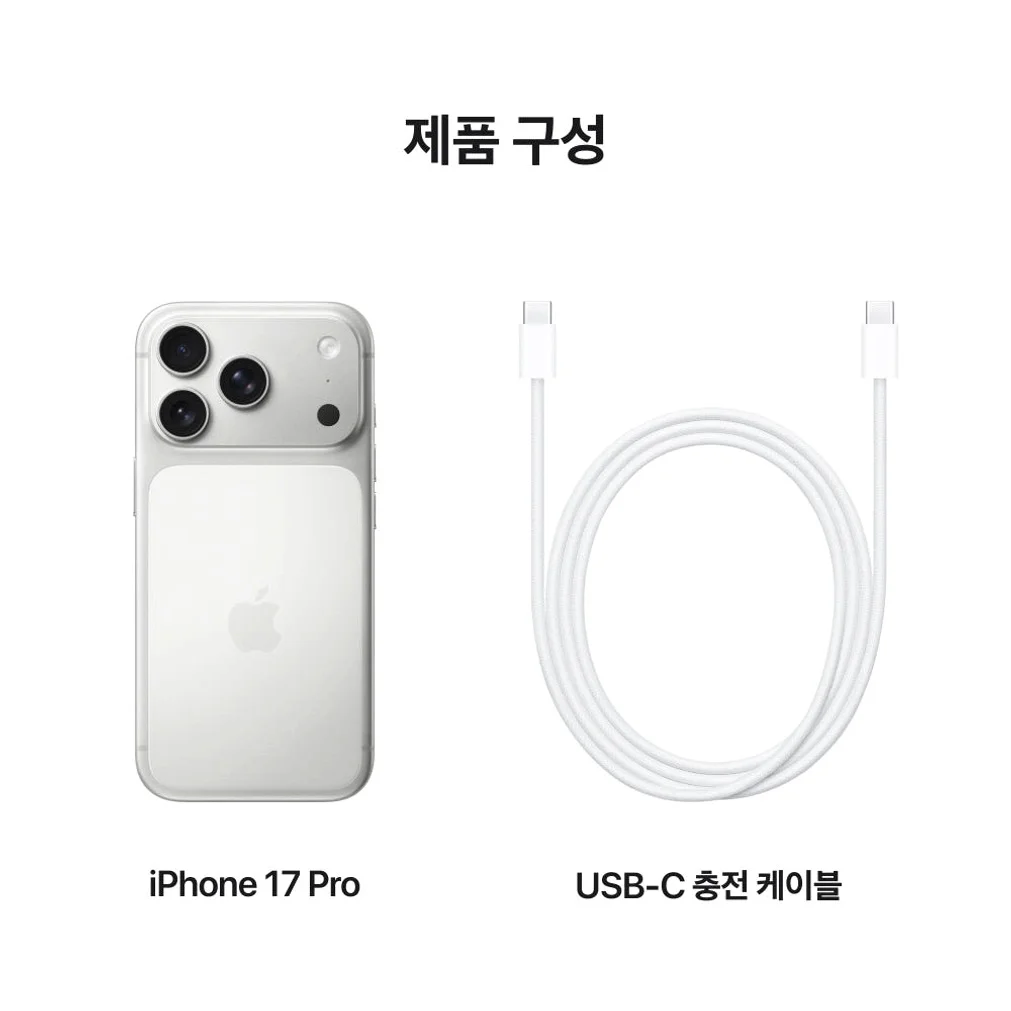 애플 아이폰 17 프로 자급제 256GB, 실버 상세 이미지 3