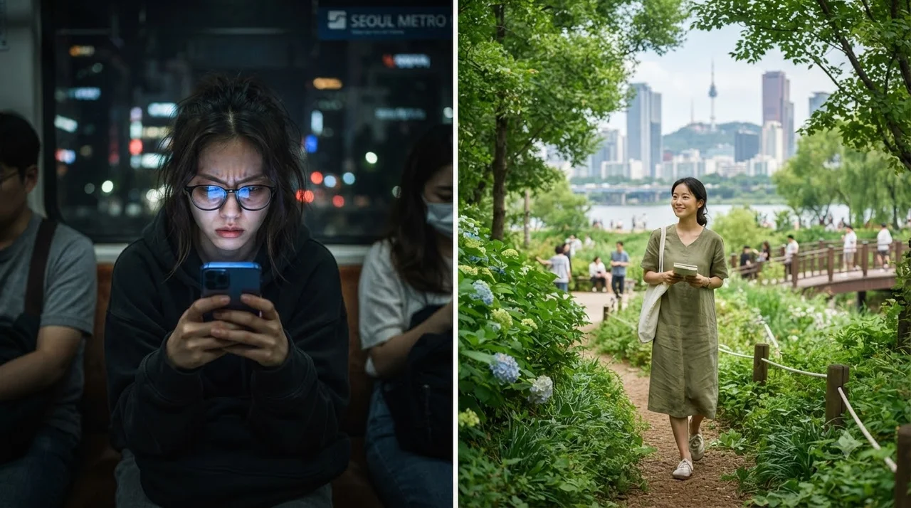 과도한 뉴스 몰입 vs 의식적 미디어 다이어트