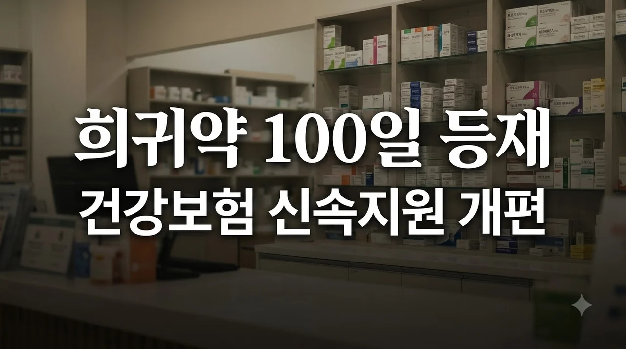 희귀질환 치료제 건강보험 등재 240일→최대 100일 목표 단축 시범사업 총정리
