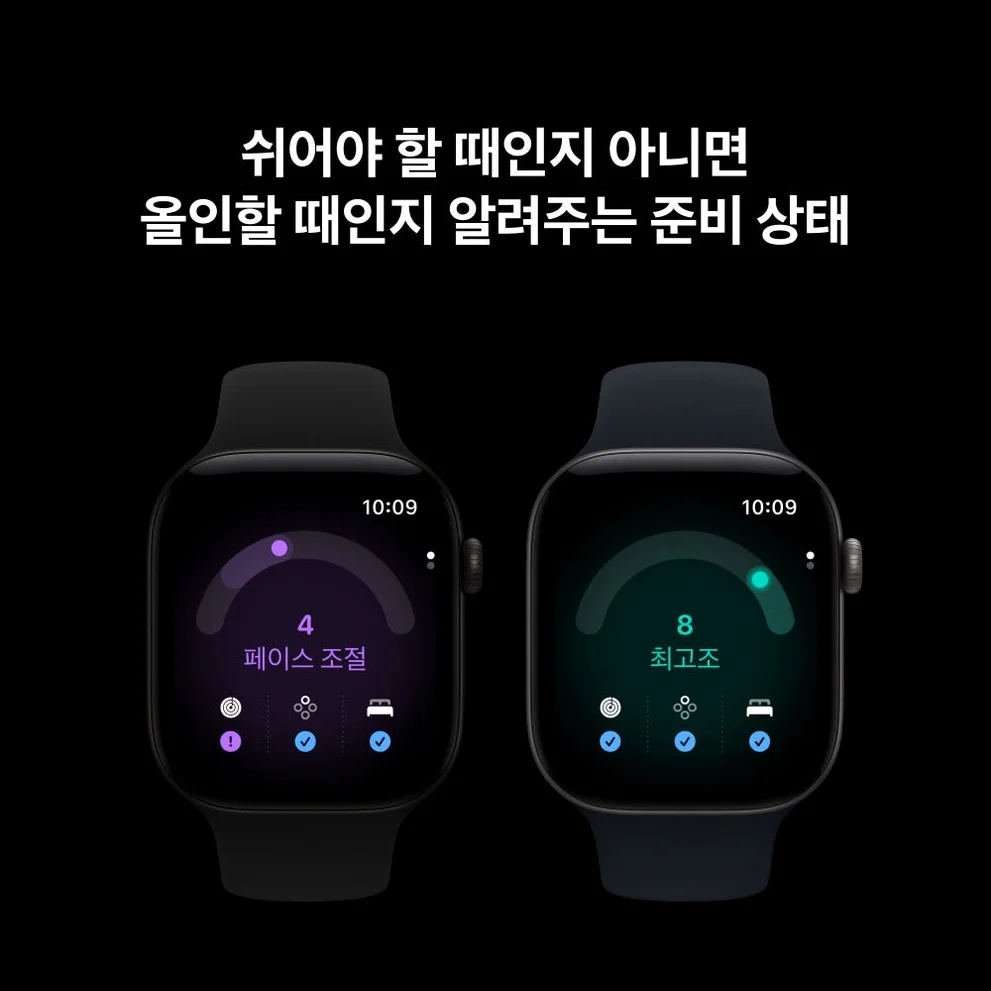 (1차 예약) 공식 애플워치 12 GPS 42mm 블랙 알루미늄, 블랙 스포츠 밴드 (S/M) MJEA4KH/A 상세 이미지 1