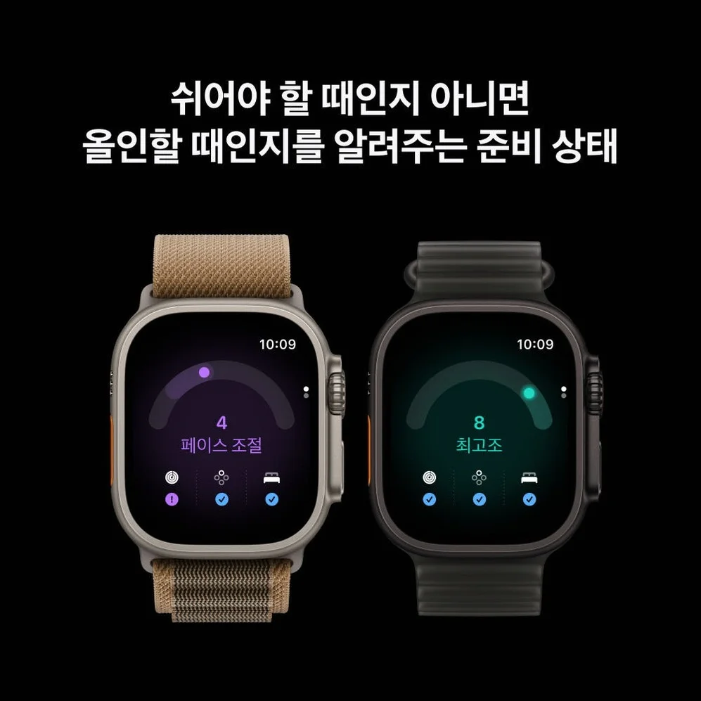 (1차 예약) 애플워치 울트라 4 셀룰러 블랙 티타늄, 49mm, 트렌스루센트 블랙 오션 밴드 상세 이미지 6
