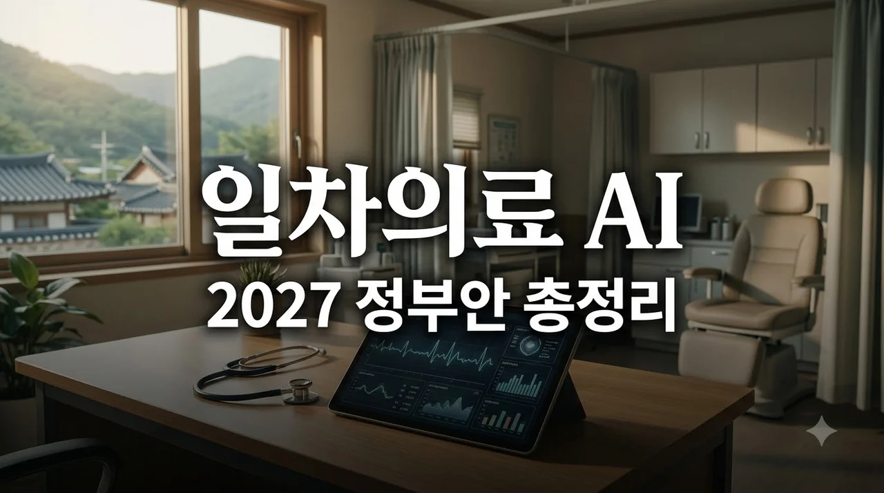 의료취약지 일차의료 AI 패키지 2027 정부안 핵심 지원 기능 총정리