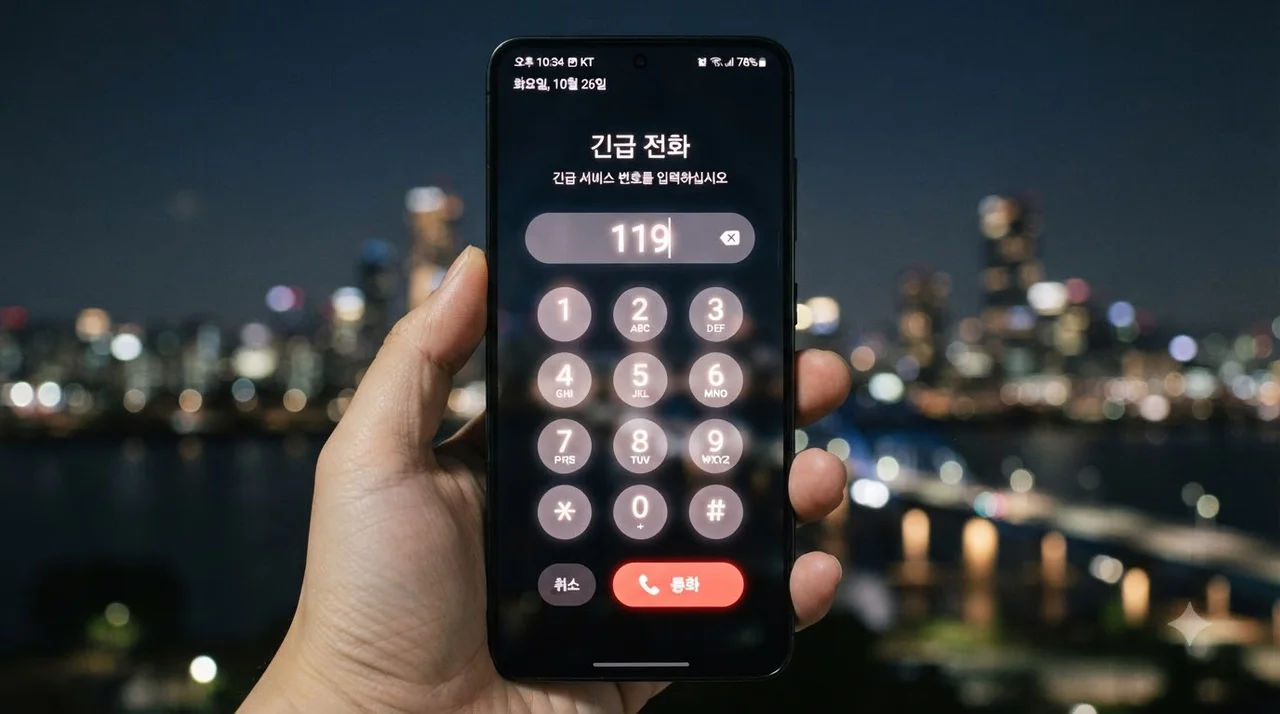 스마트폰 잠금화면과 단말기 긴급전화 기능 개편