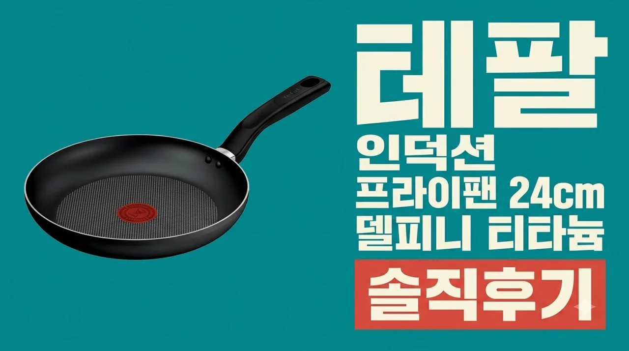 테팔 인덕션 티타늄 델피니 프라이팬 24cm 솔직후기