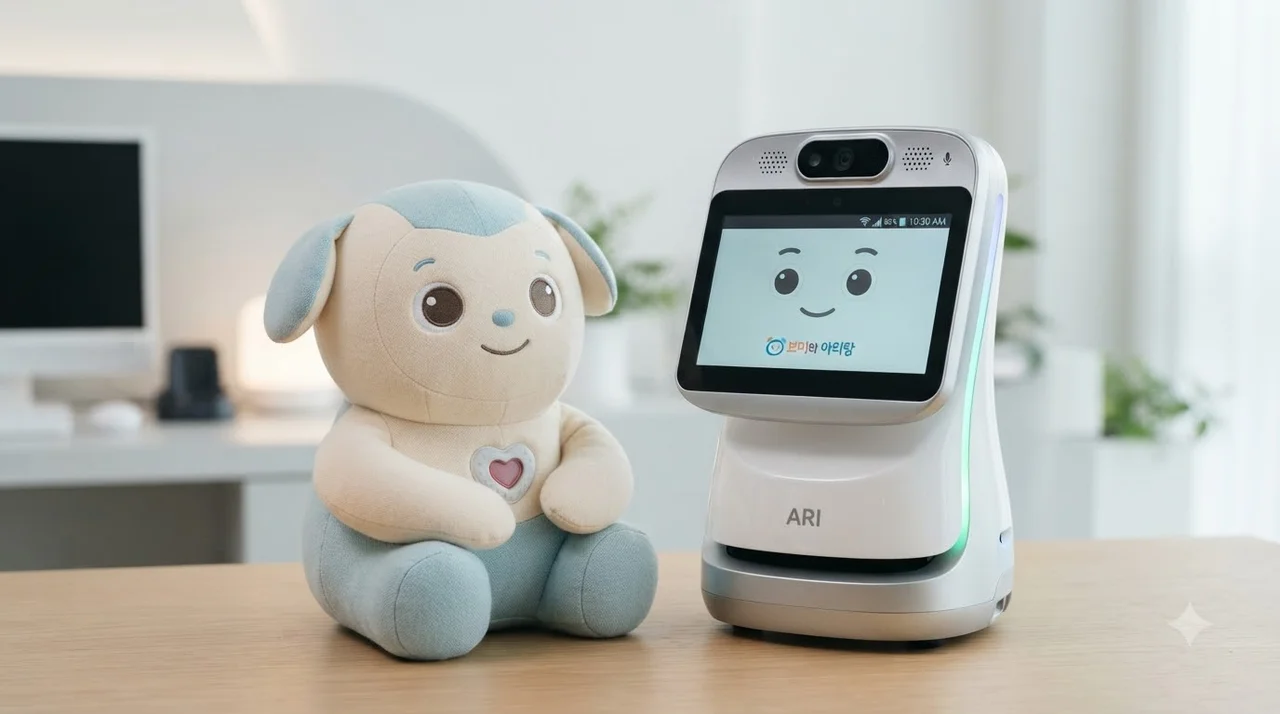 대표적인 AI 돌봄로봇 종류와 주요 기능 비교