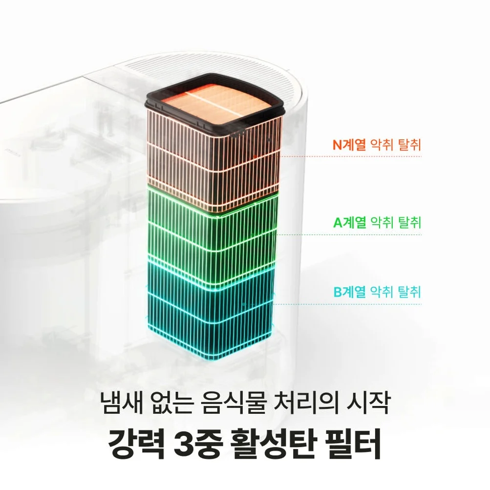 [2L] 미닉스 음식물 처리기 더플렌더 PRO 가정용 분쇄기 건조기 MNFD-120G 상세 이미지 6