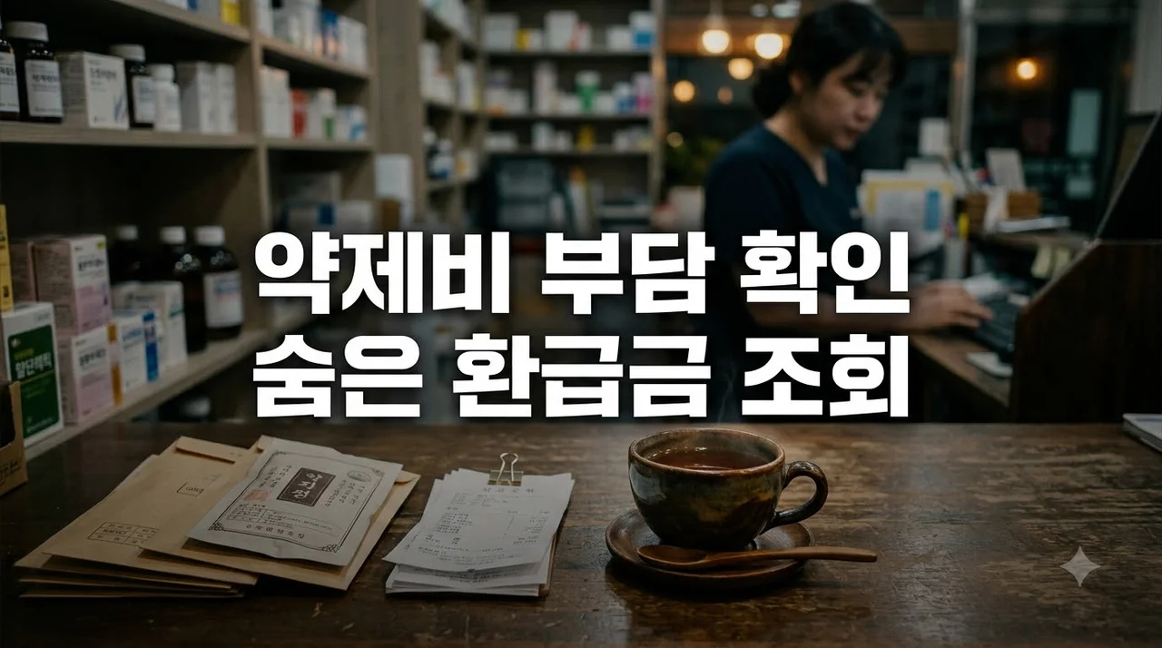 약제비 부담 확인 방법과 환급금 조회! 숨은 병원비 돌려받기