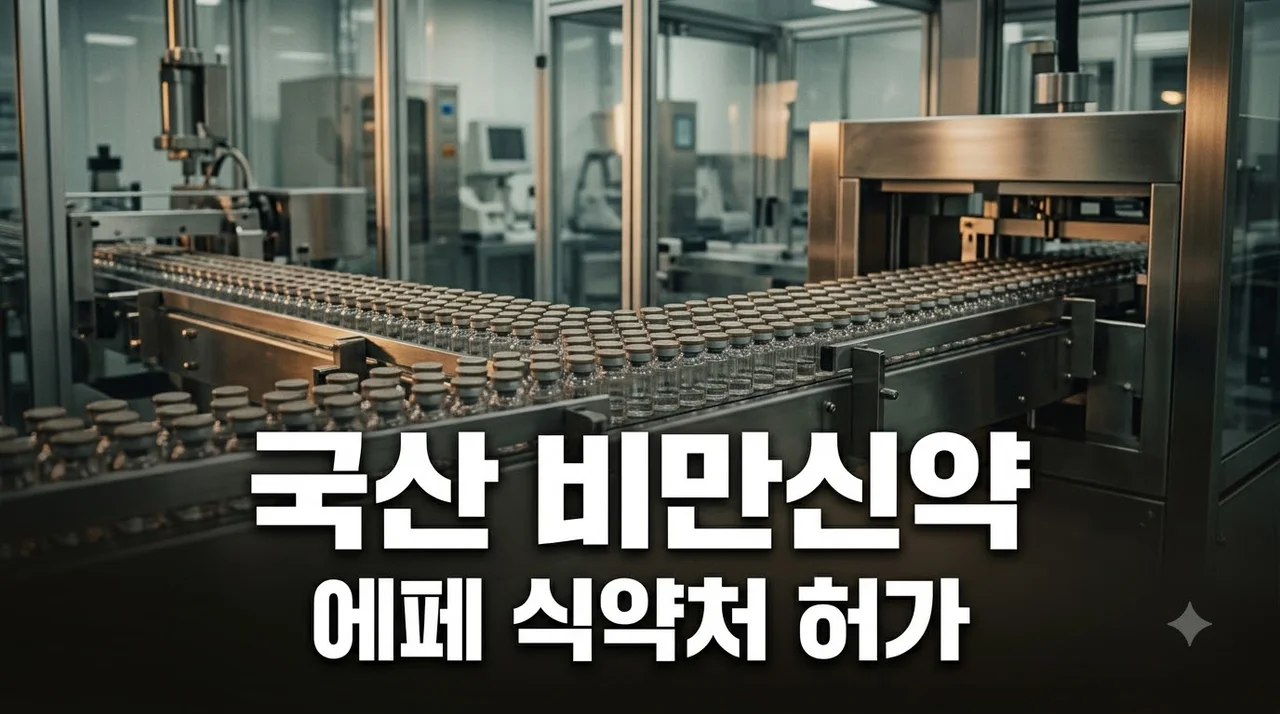 국산 비만치료제 신약 허가! 한미약품 에페 효과·가격·처방 정리