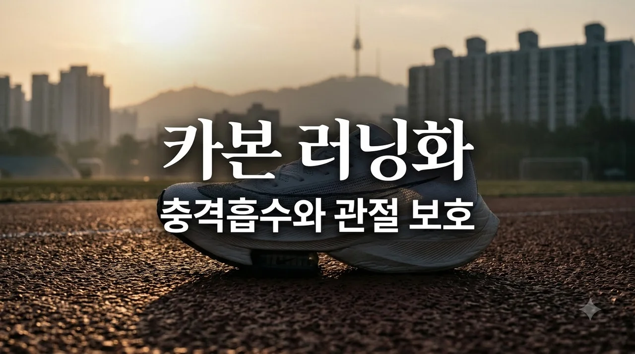 카본 러닝화 충격흡수 진실과 관절 보호를 위한 올바른 선택법