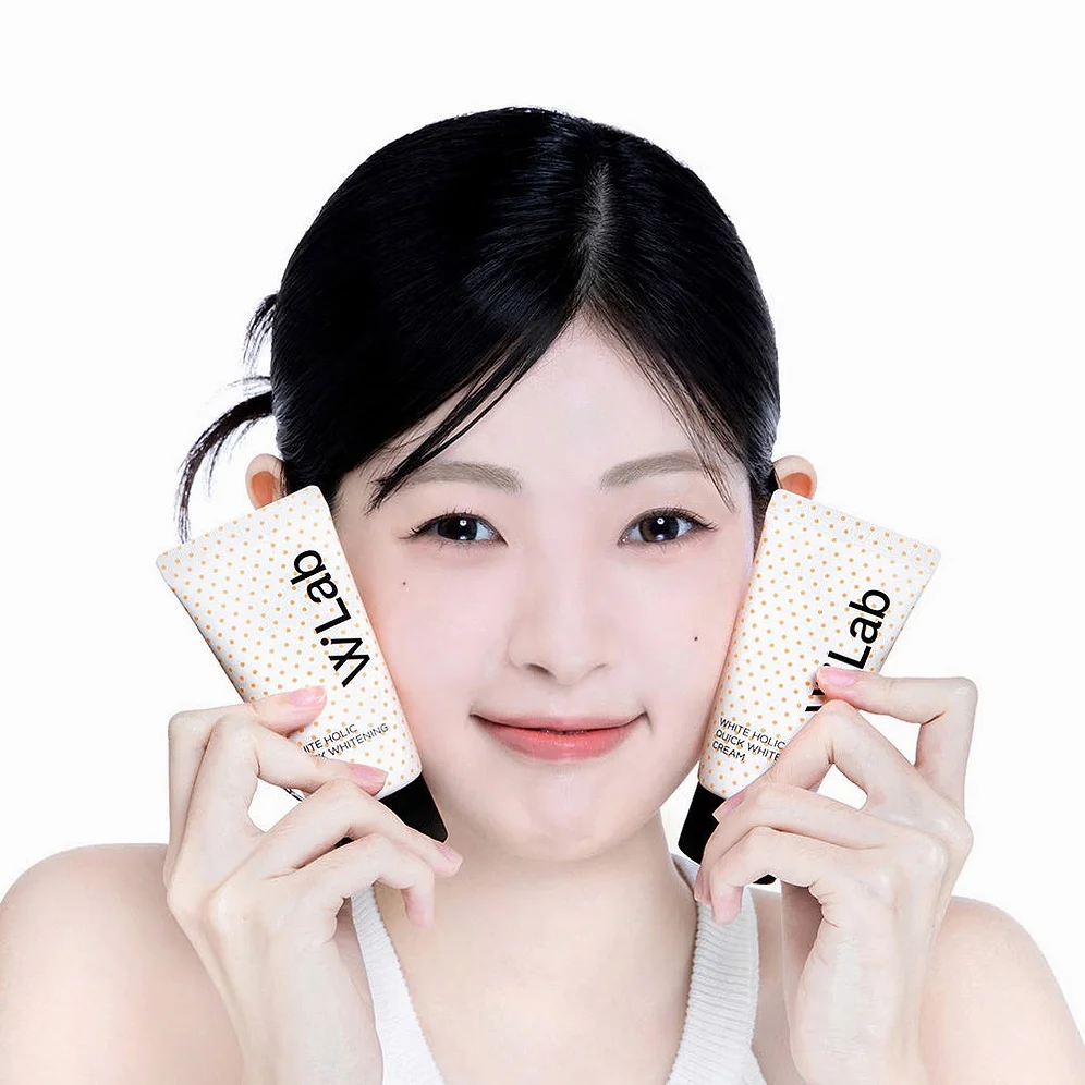 화이트홀릭 퀵 화이트닝 톤업크림 미백쌩얼크림 100ml, 3개 상세 이미지 1