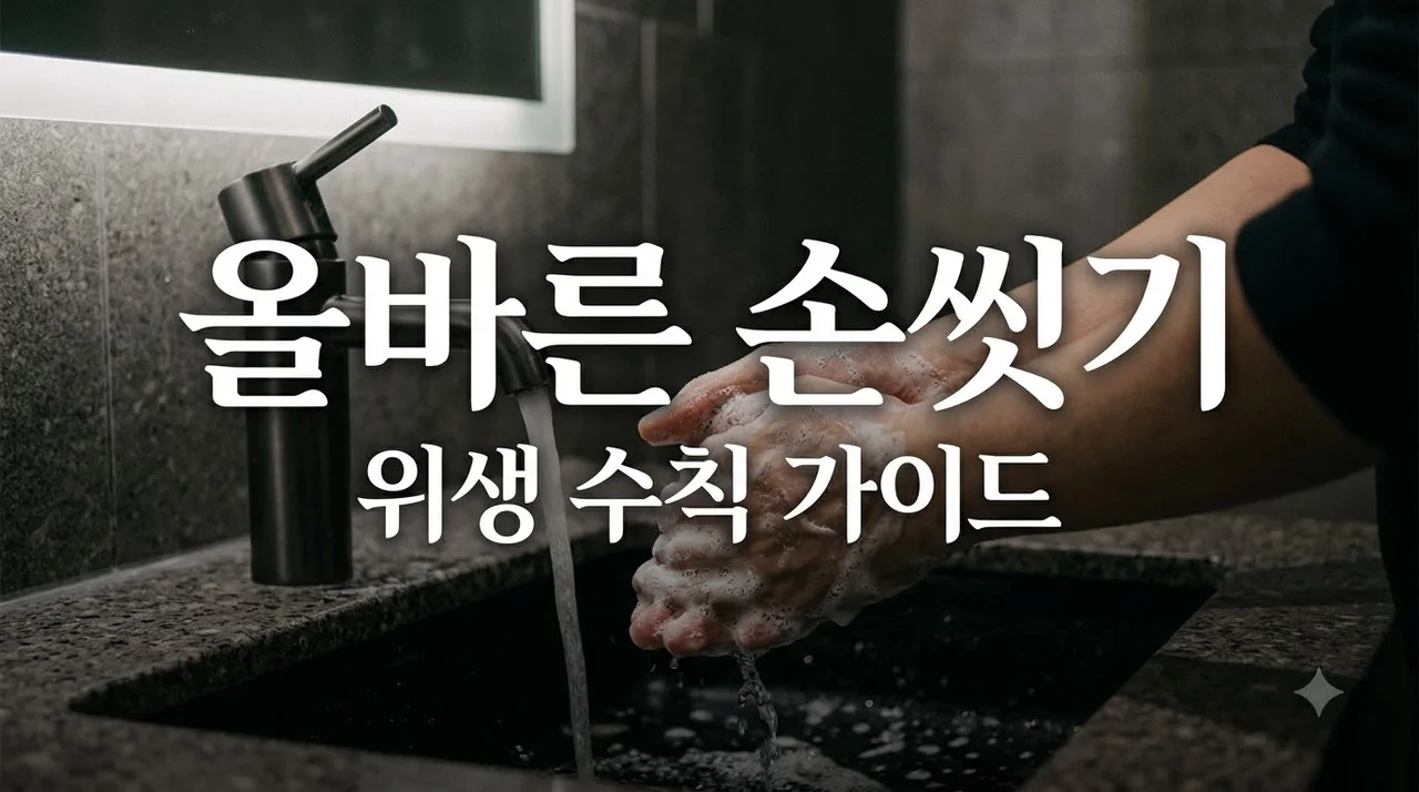 공중화장실 손위생 실천 올바른 30초 손씻기 방법 및 수칙