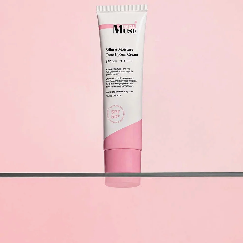 미라클뮤즈 스티바A수분톤업 선크림 PDRN EGF판테놀 기미화잘먹파데프리 50ml, 3개 상세 이미지 2