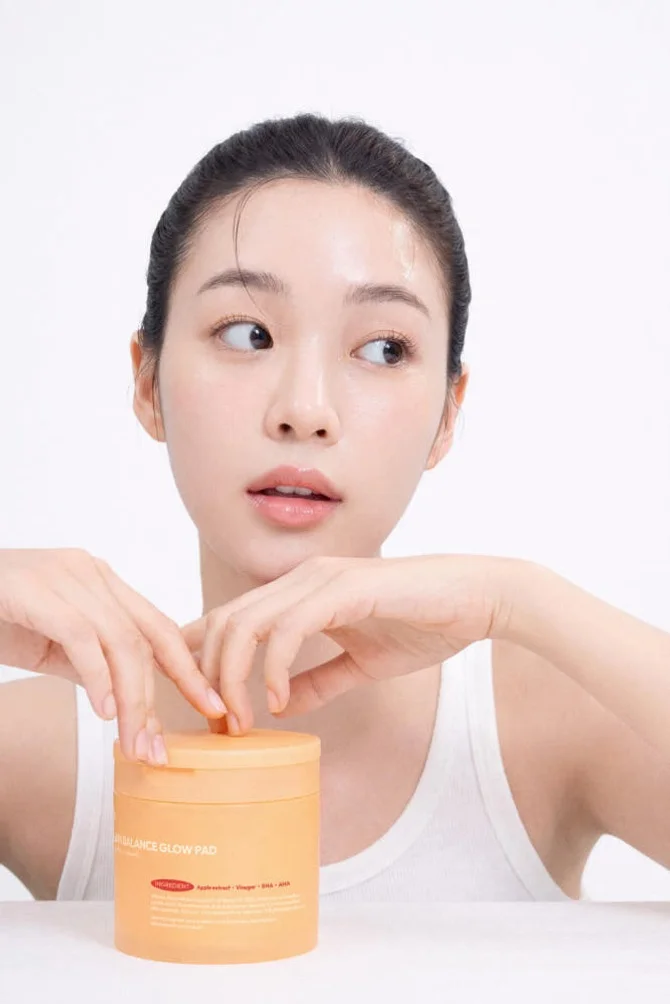 [요철제로 필링패드] 글로우 토너 패드 지우개 좁쌀 피지 모공 각질 아하 바하 60매, 3개 상세 이미지 7
