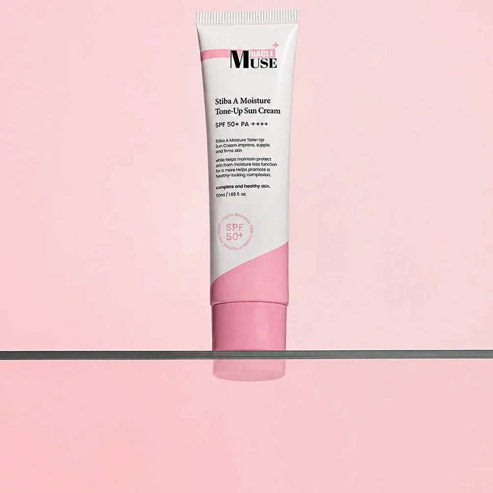 미라클뮤즈 스티바A수분톤업 선크림 PDRN EGF판테놀 기미화잘먹파데프리 50ml, 1개 상세 이미지 4