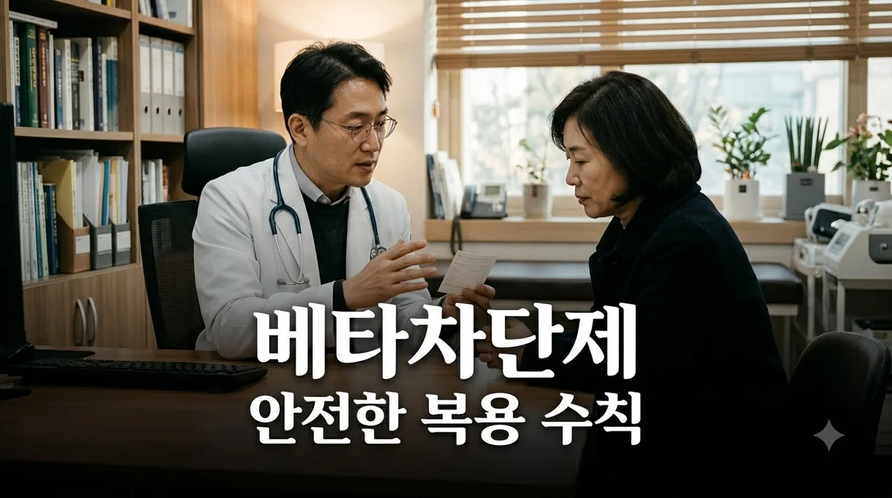 베타차단제 복용 주의사항 올바른 감량법과 부작용 핵심 정리