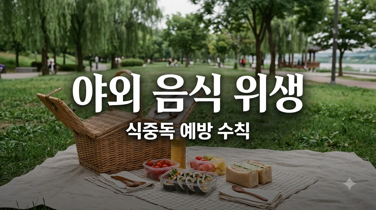 야외 음식 위생 수칙! 나들이 식중독 예방하는 5가지 방법
